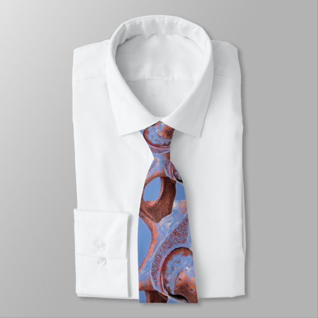 Orthopaedic Surgeon Hip Joint Blue Tie (Tied)