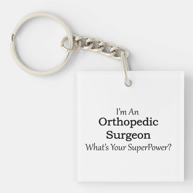 Orthopaedic Surgeon Key Ring (Front)