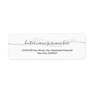 Orthopaedic Surgeon Massage Therapist Return Address Label