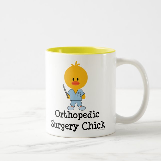 Orthopaedic Surgery Chick Mug (Right)