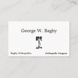 Orthopaedic Surgery Crooked Tree Business Card