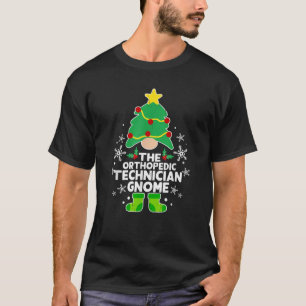 Orthopaedic Technician Gnome Xmas Family Holiday C T-Shirt