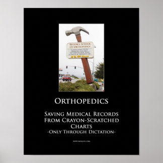 Orthopaedics Motivational Poster