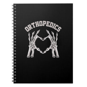 Orthopaedics Skeleton Hand Heart Ortho Nurse Rn Cr Notebook