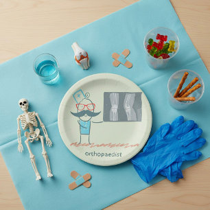 Orthopaedist Paper Plate