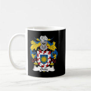 Ortiz Coat of Arms  Family Crest  Coffee Mug