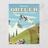Ortler - South Tyrol, Italy travel poster