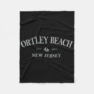Ortley Beach New Jersey _ Ortley Beach Nj Sailboat Fleece Blanket