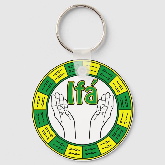 Orunmila - Ifá Key Ring (Front)