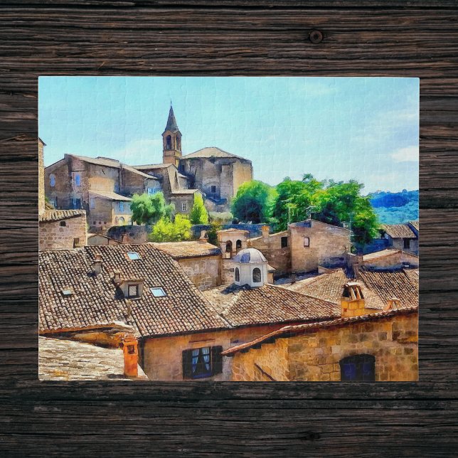 Orvieto Italy Hillside Jigsaw Puzzle (Creator Uploaded)