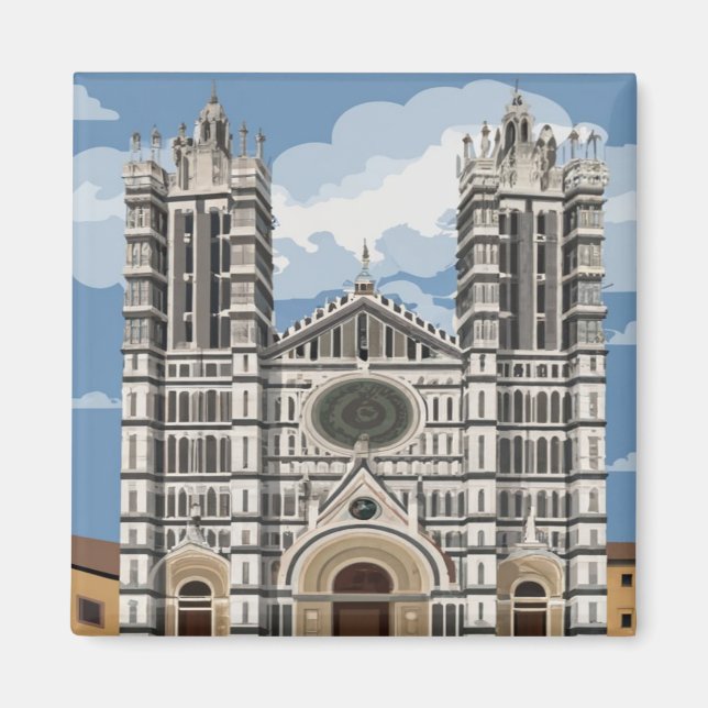  Orvieto, Italy  Magnet (Front)