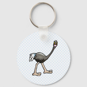 Orville Ostrich Key Ring