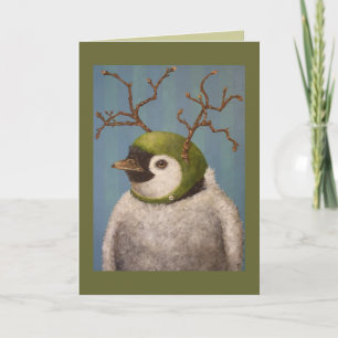 Orville the penguin card