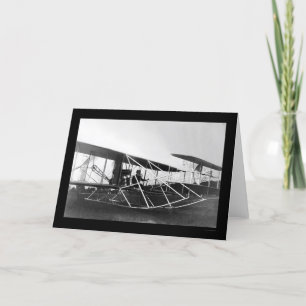 Orville Wright Aeroplane 1909 Card