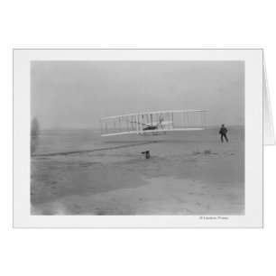 Orville Wright on First Flight at 120 feet