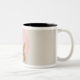 Oryctolagus cuniculus 3 Two-Tone coffee mug