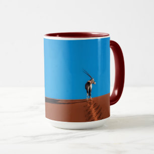 Oryx Antelope at the Namib Desert Mug