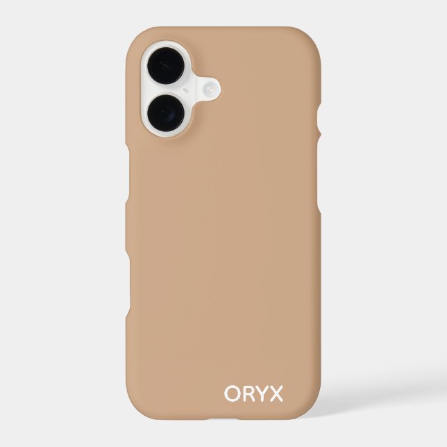 Oryx brown beige color name (Back)