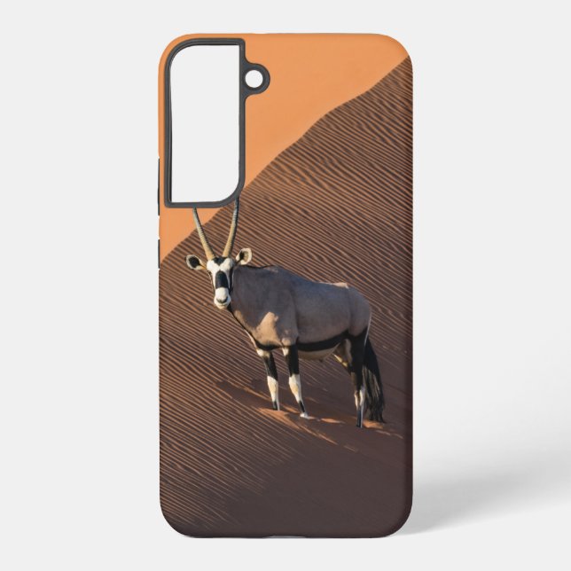 Oryx on the edge, Namibia Samsung Galaxy S22+ Case (Back)