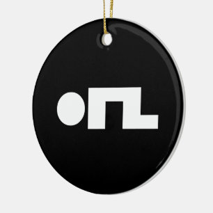 ORZ Emoticon Kaomoji Emoji Ceramic Tree Decoration