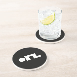 ORZ Emoticon Kaomoji Emoji Coaster