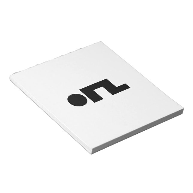 ORZ Emoticon Kaomoji Emoji Notepad (Angled)