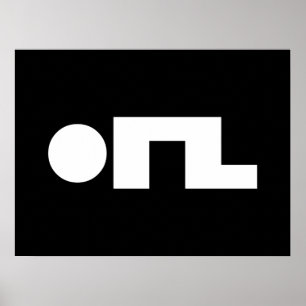 ORZ Emoticon Kaomoji Emoji Poster