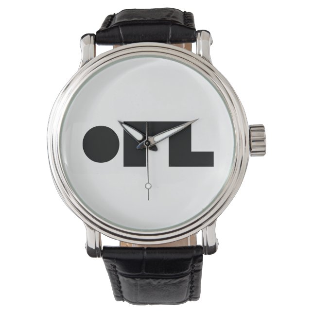 ORZ Emoticon Kaomoji Emoji Watch (Front)