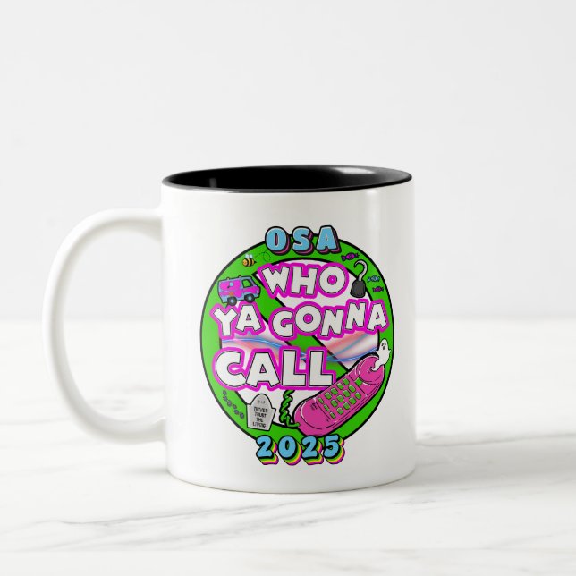 OSA BeetleJuice Bunch Two-Tone Coffee Mug (Left)