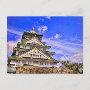 Osaka Castle (Blue sky ver.) Postcard