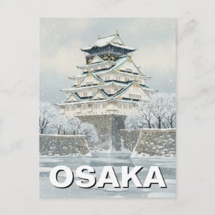 Osaka Castle Japan Postcard
