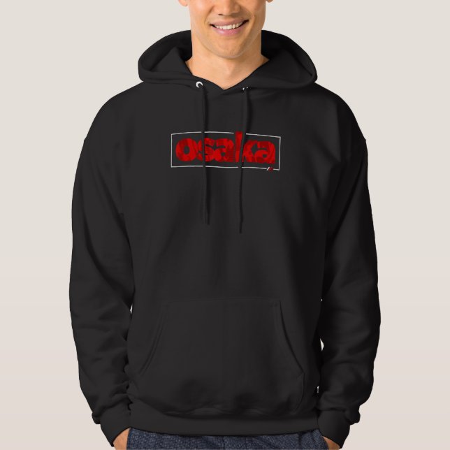 Osaka City, Japan, Street Food Capital Hoodie (Front)