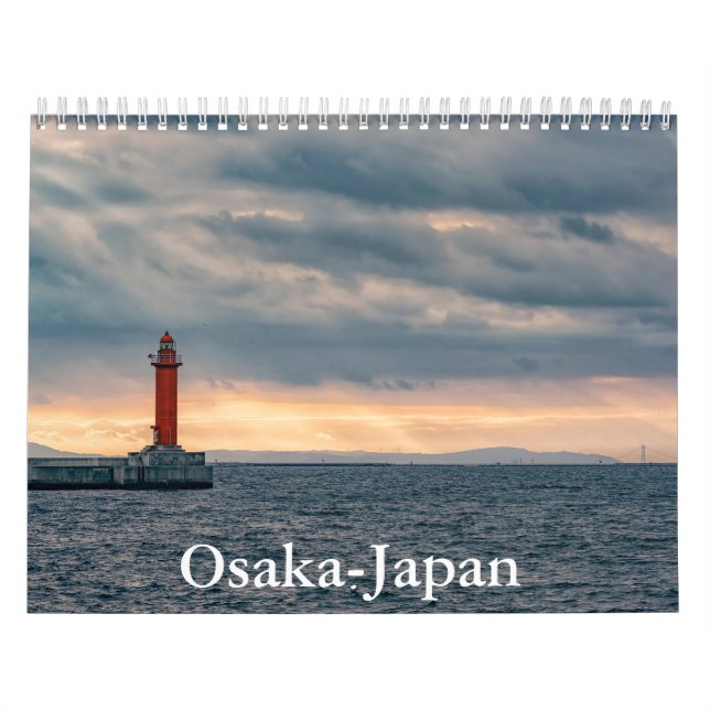 Osaka-Japan Calendar (Cover)