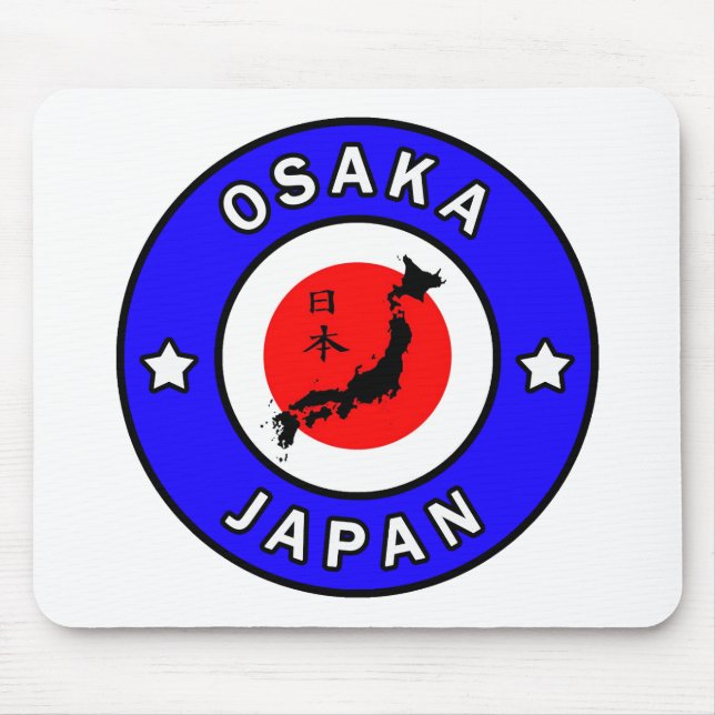 Osaka Japan Mouse Pad (Front)
