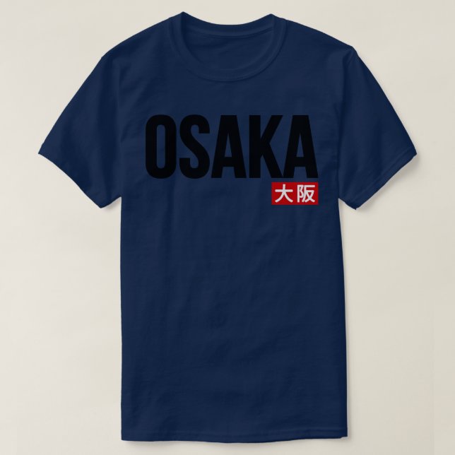 Osaka typography T-Shirt (Design Front)