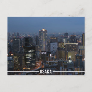 Osaka Urban Landscape Postcard