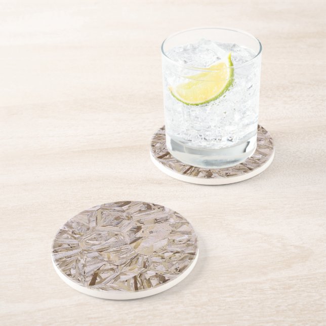 OSB Construction Plywood Decor Coaster (Side)