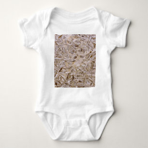 OSB Construction Plywood Material Print Baby Bodysuit