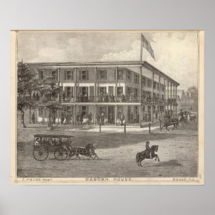 Osborn House, Squan, NJ Poster
