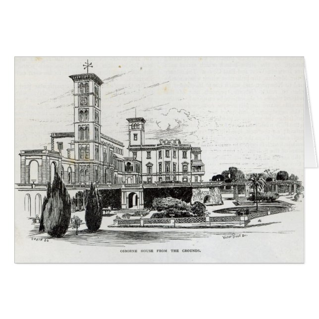 Osborne House from the Grounds (Front Horizontal)