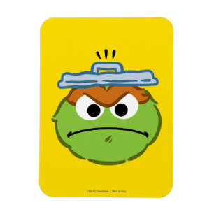 Oscar Angry Face Magnet