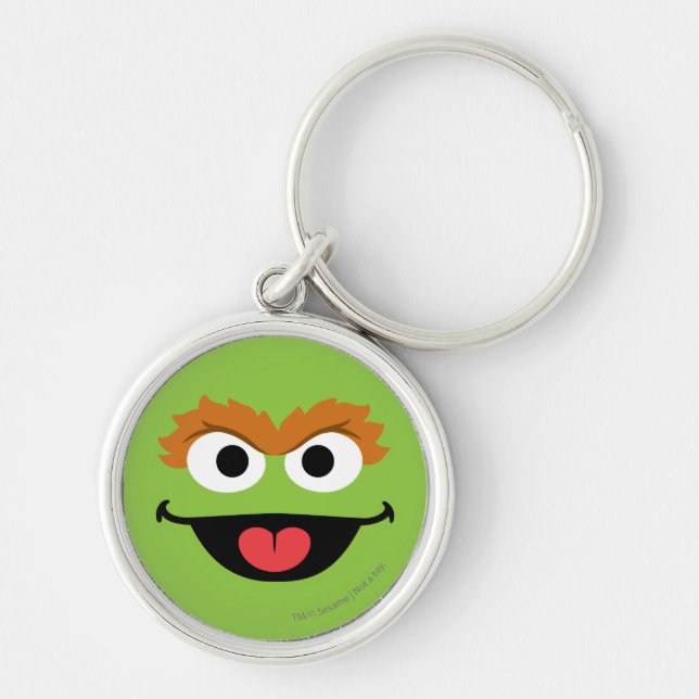 Oscar Face Art Key Ring (Front)