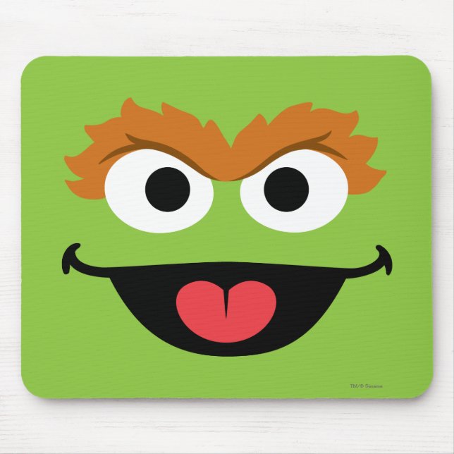 Oscar Face Art Mouse Pad (Front)