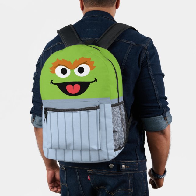 Oscar Face Art Printed Backpack (Insitu (Model))