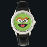Oscar Face Art Watch<br><div class="desc">Whose face is this? it's the face art of Oscar the Grouch!      This item is recommended for ages 13 . ©  2014 Sesame Workshop. www.sesamestreet.org</div>