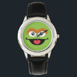 Oscar Face Art Watch<br><div class="desc">Whose face is this? it's the face art of Oscar the Grouch!      This item is recommended for ages 13 . ©  2014 Sesame Workshop. www.sesamestreet.org</div>