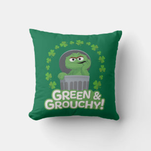Oscar   Green & Grouchy! Cushion