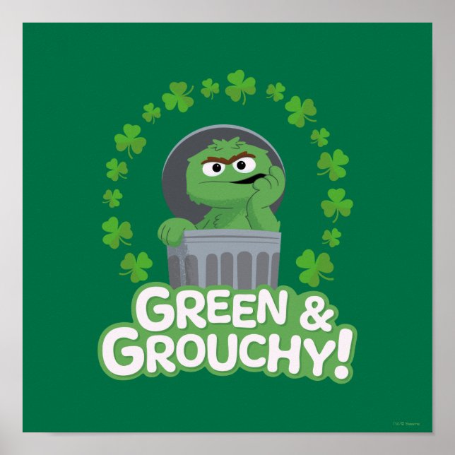Oscar | Green & Grouchy! Poster (Front)