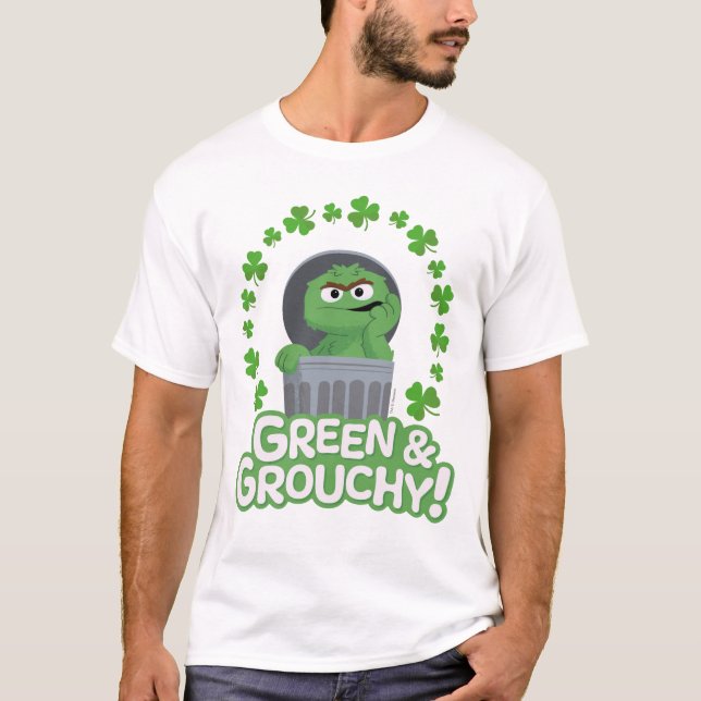 Oscar | Green & Grouchy! T-Shirt (Front)