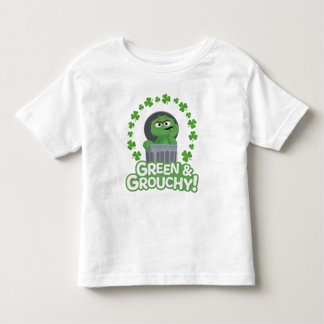 Oscar | Green & Grouchy! Toddler T-Shirt (Front)